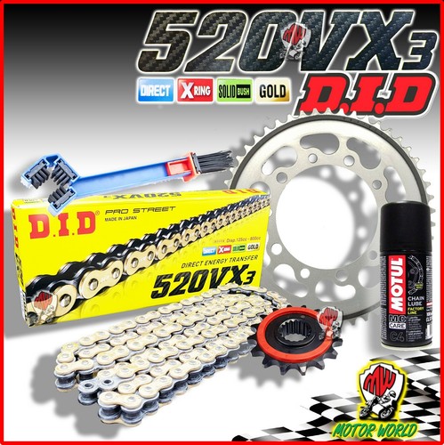 Kit trasmissione catena did - trasmissione,