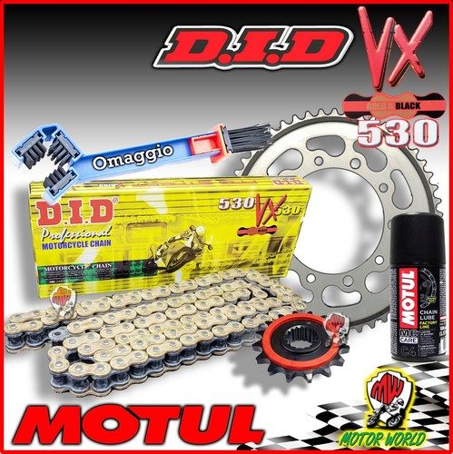 Kit trasmissione catena did - trasmissione,