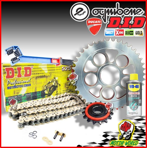 Kit trasmissione catena did - trasmissione,