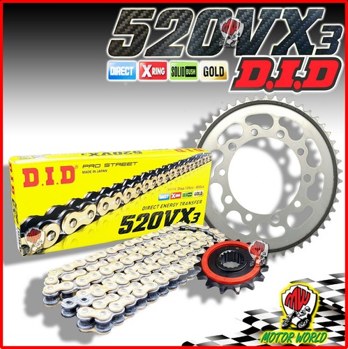 Kit trasmissione catena did - trasmissione,